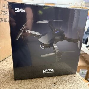 Black Drone with Obstacle Avoidance